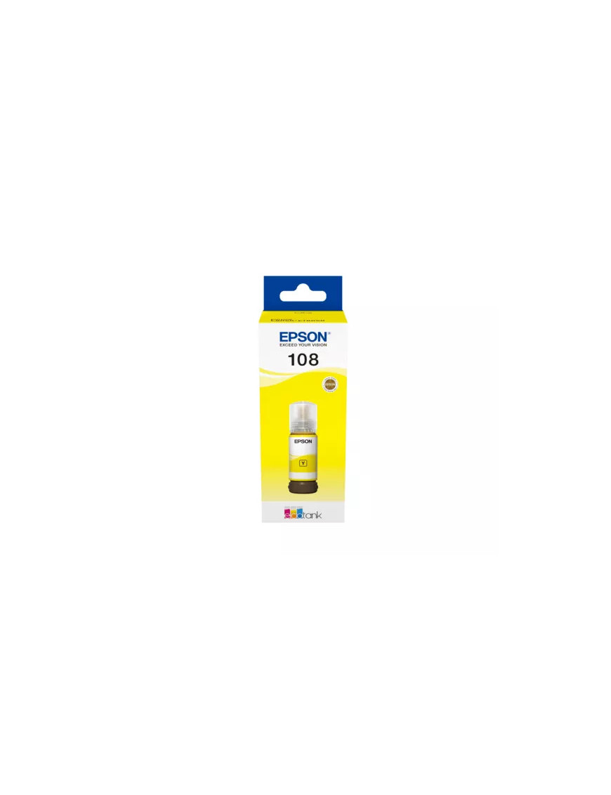 Cerneala EPSON EcoTank 108 C13T09C44A, 70 ml, Yellow