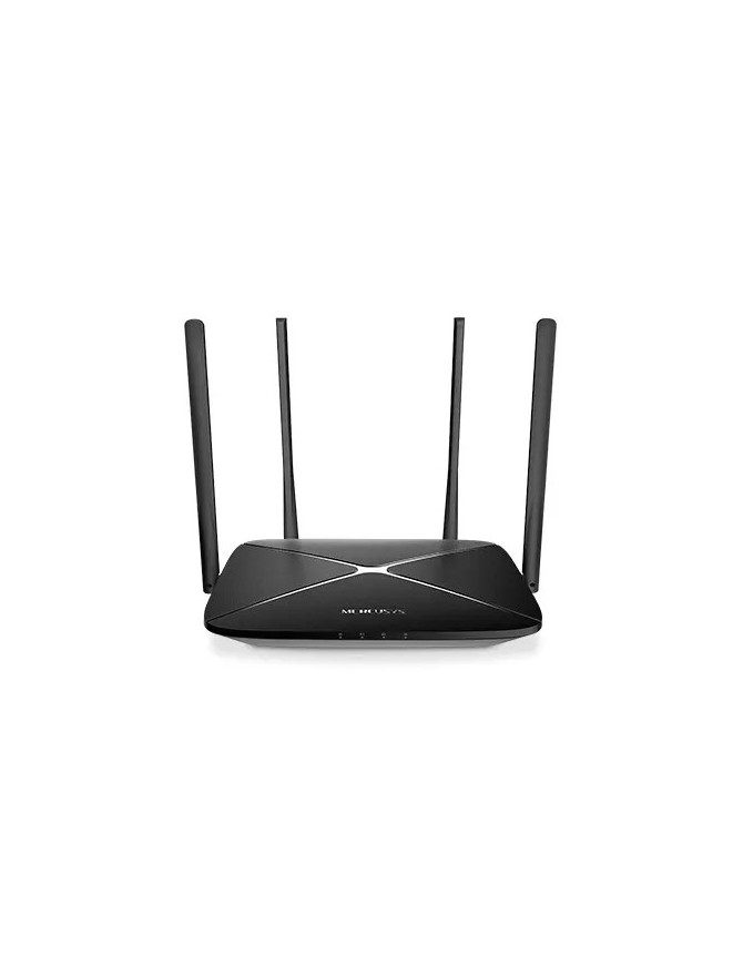 Router wireless Gigabit MERCUSYS AC12G Dual Band (5 Ghz+2,4 Ghz), 802.11 a/b/g/n/ac, 300+867 Mbps