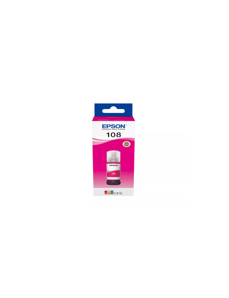 Cerneala EPSON EcoTank 108 C13T09C34A, 70 ml, Magenta