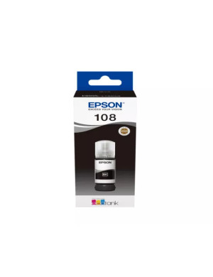 Cerneala EPSON EcoTank 108 C13T09C14A, 70 ml, Black