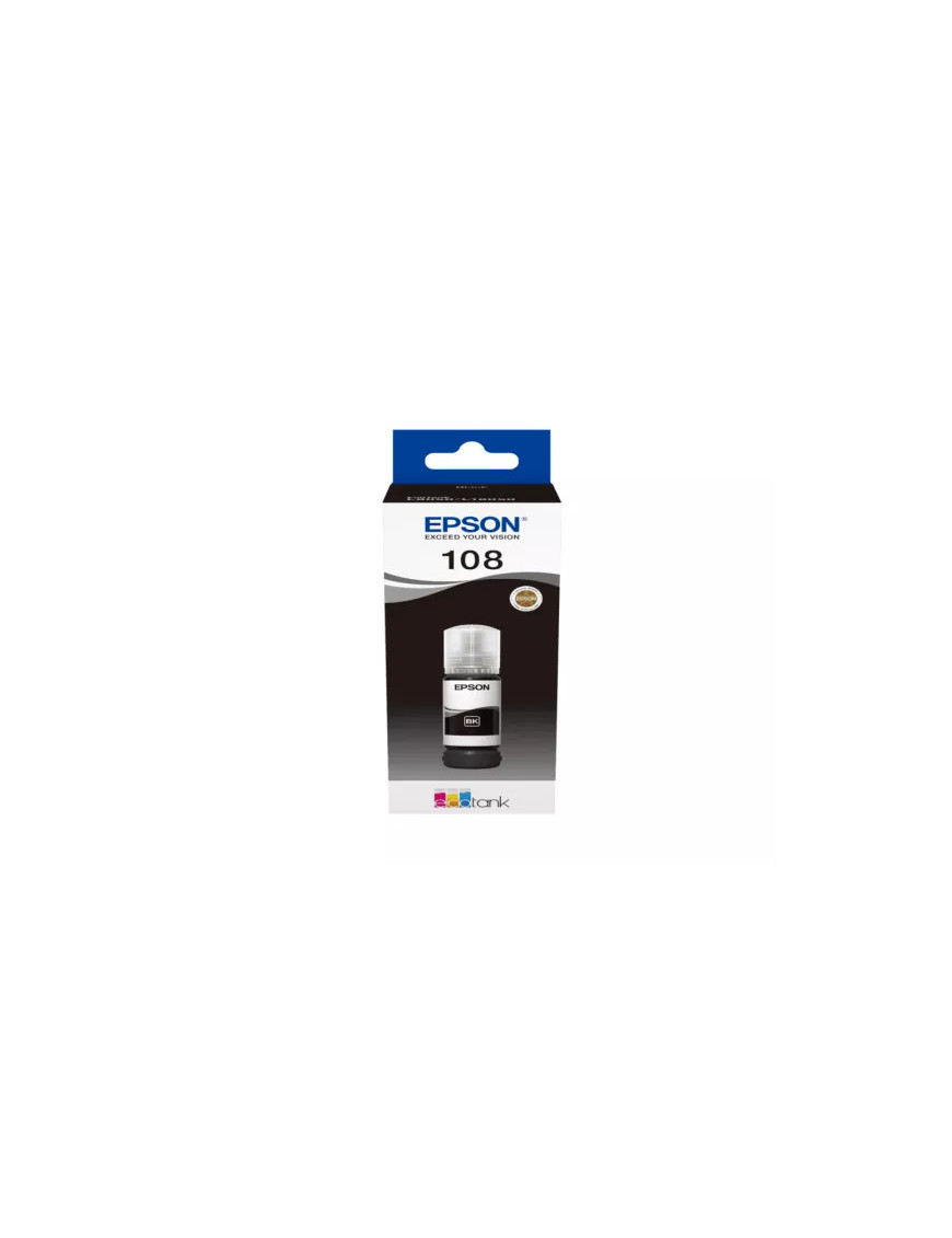 Cerneala EPSON EcoTank 108 C13T09C14A, 70 ml, Black
