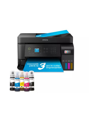 Multifunctional inkjet color CISS Epson EcoTank L5590 C11CK57403, Negru