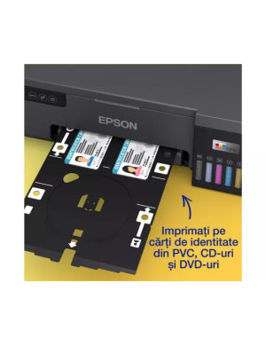 Imprimanta Epson EcoTank L8050 C11CK37402, InkJet CISS, A4, Wireless, Negru