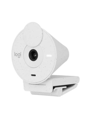 Camera Web Logitech Brio 300 960-001442, Full HD, USB Type-C, Off-White