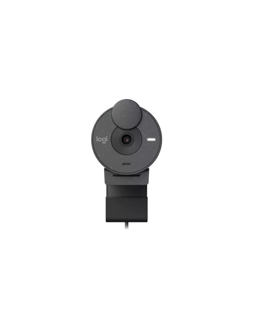 Camera Web Logitech Brio 300 960-001436, Full HD, USB Type-C, Graphite