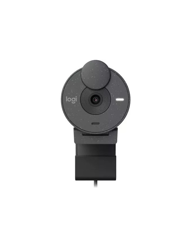 Camera Web Logitech Brio 300 960-001436, Full HD, USB Type-C, Graphite