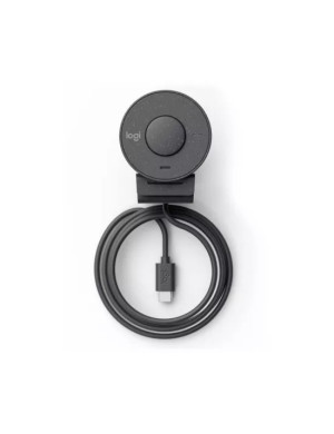 Camera Web Logitech Brio 300 960-001436, Full HD, USB Type-C, Graphite