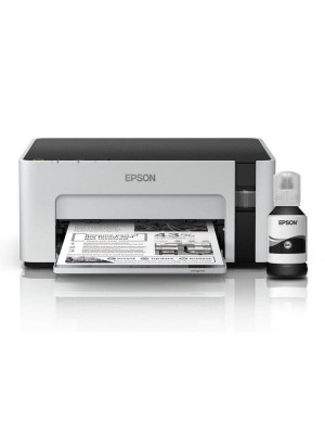 Imprimanta inkjet monocrom Epson M1100 CISS C11CG95403, A4, Alb/ Negru