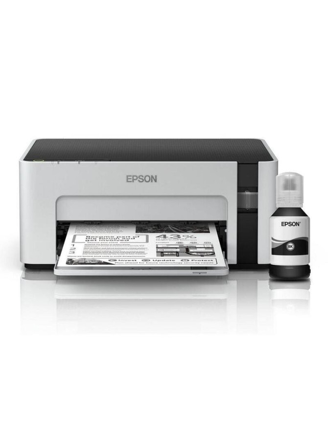 Imprimanta inkjet monocrom Epson M1100 CISS C11CG95403, A4, Alb/ Negru