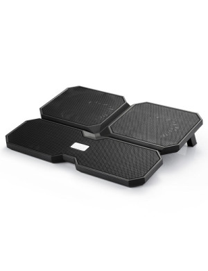 Cooler laptop DEEPCOOL Multi Core X6 DP-N422-MCX6, 15.6", Negru