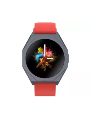 Smartwatch CANYON Otto SW-86, 42 mm, Android, Bluetooth, Silicon, Black/Red