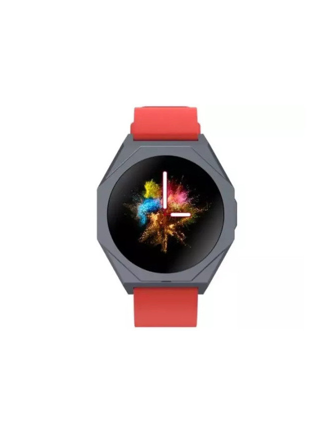 Smartwatch CANYON Otto SW-86, 42 mm, Android, Bluetooth, Silicon, Black/Red