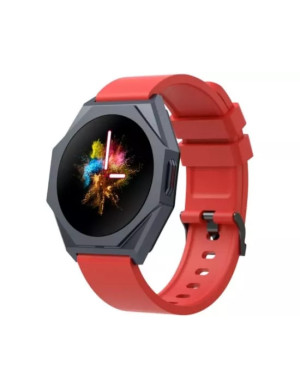 Smartwatch CANYON Otto SW-86, 42 mm, Android, Bluetooth, Silicon, Black/Red