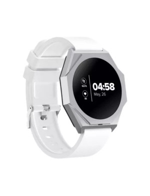 Smartwatch CANYON Otto SW-86 CNS-SW86SS, 42.4 mm, Android/iOS, Bluetooth, Silicon, White