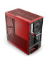 Carcasa HYTE Y40, Mid-Tower, ATX/Micro-ATX/Mini-ITX, Tempered Glass, Panoramic View Design, Black/Red