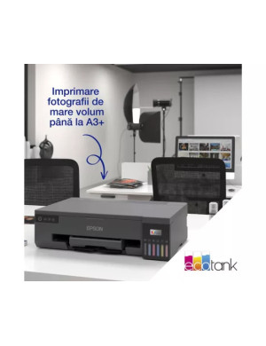 Imprimanta Foto Epson L18050 C11CK38402, InkJet CISS, A3+, Retea, Wireless, Negru