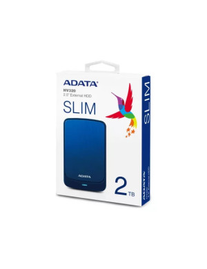HDD Extern ADATA AHV320-2TU31-CBL, 2TB, USB 3.1, Blue