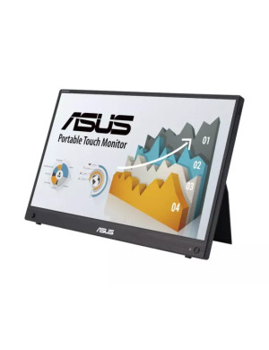 Monitor LED Touch ASUS ZenScreen MB16AHT, 15.6" FHD, 60Hz, 5ms, Black