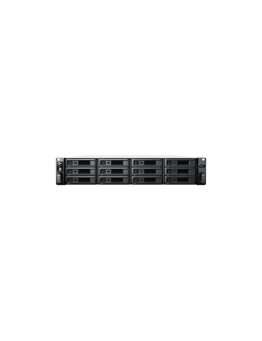 NAS SYNOLOGY Rack Station RS2423+, AMD Ryzen V1780B Quad-Core, 8GB RAM, 12 Unitati de stocare suportate, Gray
