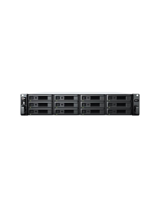 NAS SYNOLOGY Rack Station RS2423+, AMD Ryzen V1780B Quad-Core, 8GB RAM, 12 Unitati de stocare suportate, Gray