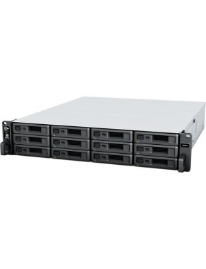 NAS SYNOLOGY Rack Station RS2423+, AMD Ryzen V1780B Quad-Core, 8GB RAM, 12 Unitati de stocare suportate, Gray