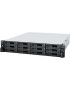 NAS SYNOLOGY Rack Station RS2423+, AMD Ryzen V1780B Quad-Core, 8GB RAM, 12 Unitati de stocare suportate, Gray