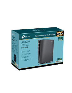 TP-Link Archer AX80 router wireless Gigabit Ethernet Bandă dublă (2.4 GHz/ 5 GHz) Negru