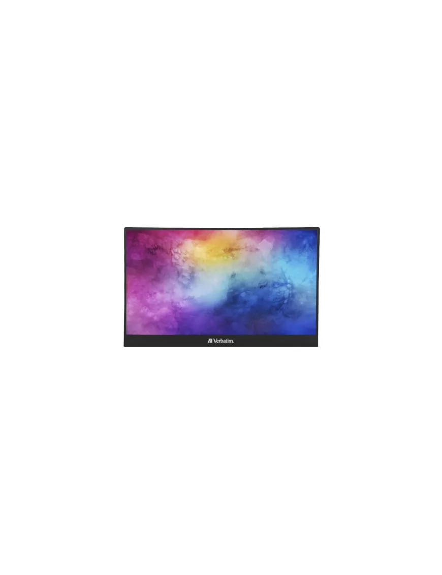 Monitor LED Portabil VERBATIM 49590, 14", Full HD, 6 ms, 60 Hz, Black