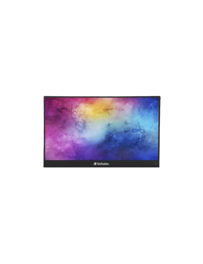 Monitor LED Portabil VERBATIM 49590, 14", Full HD, 6 ms, 60 Hz, Black