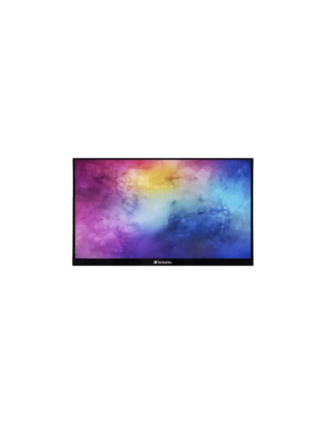 Monitor LED Portabil VERBATIM 49591, 14", Full HD, Touchscreen, 6 ms, 60 Hz, Black