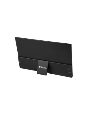 Monitor LED Portabil VERBATIM 49591, 14", Full HD, Touchscreen, 6 ms, 60 Hz, Black