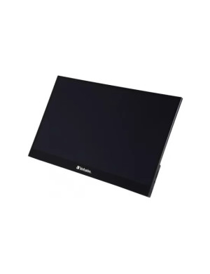 Monitor LED Portabil VERBATIM 49593, 17.3", Full HD, Touchscreen, 6 ms, 60 Hz, Black