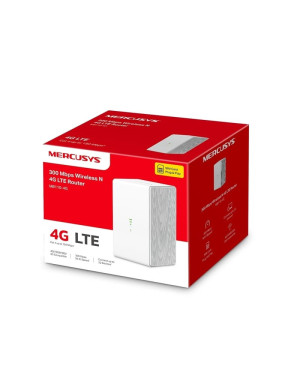 Router wireless MERCUSYS MB110-4G, 4G LTE, 2.4 GHz, 300 Mbps