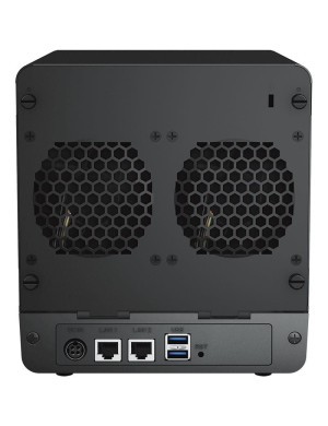 NAS SYNOLOGY DiskStation DS423, Realtek RTD1619B Quad-Core, 2GB RAM, 4 Unitati de stocare suportate, Black