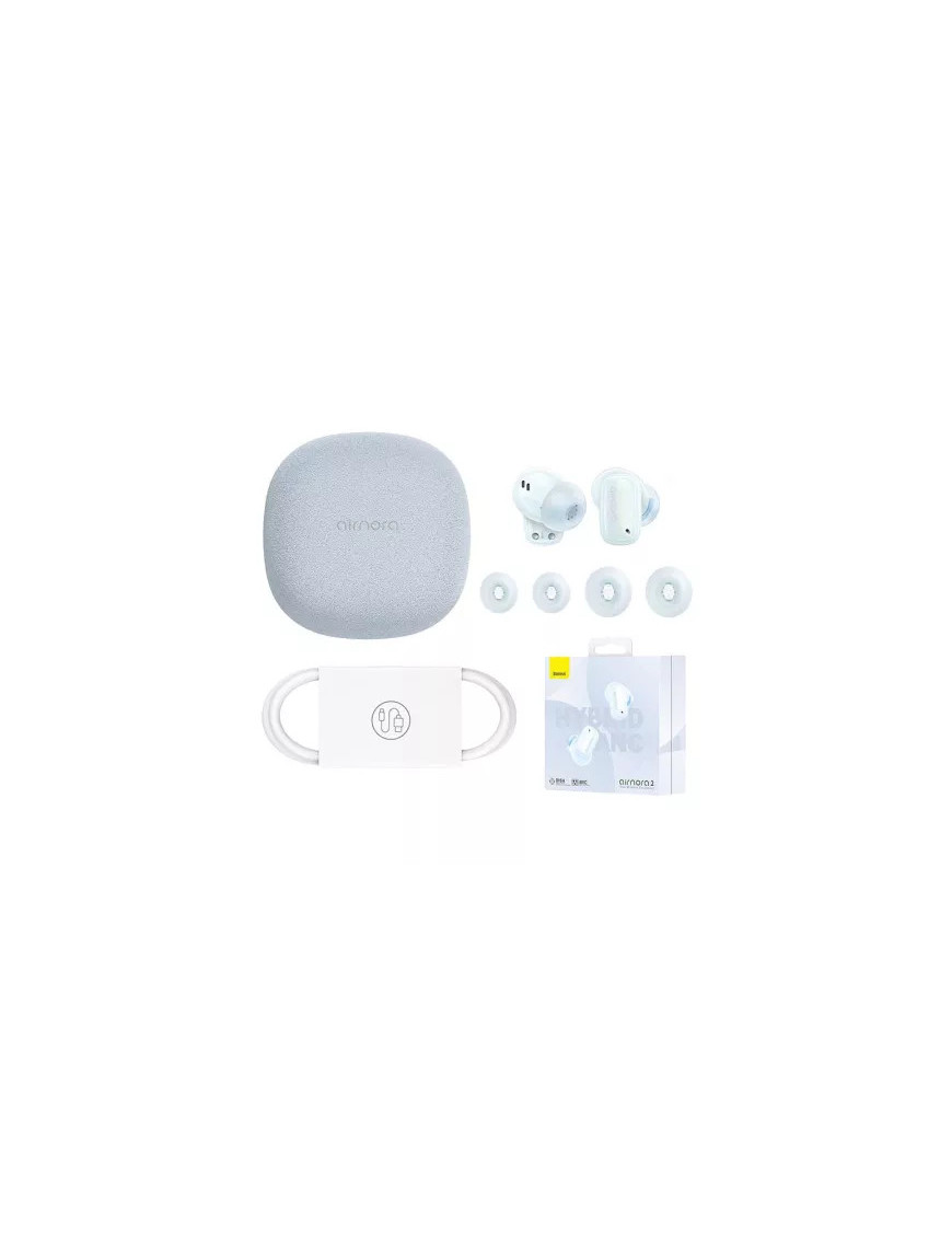 Căști wireless BASEUS Air Nora 2 Bluetooth 5.3 – Sunet clar, design elegant, autonomie extinsă