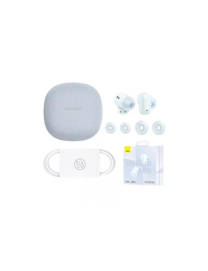 Căști wireless BASEUS Air Nora 2 Bluetooth 5.3 – Sunet clar, design elegant, autonomie extinsă