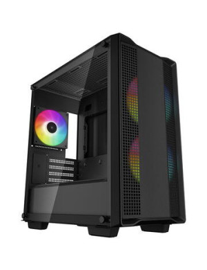 Carcasa DeepCool CC360 ARGB Black – performanță și estetică pentru sisteme Micro-ATX