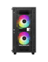 Carcasa DeepCool CC360 ARGB Black – performanță și estetică pentru sisteme Micro-ATX