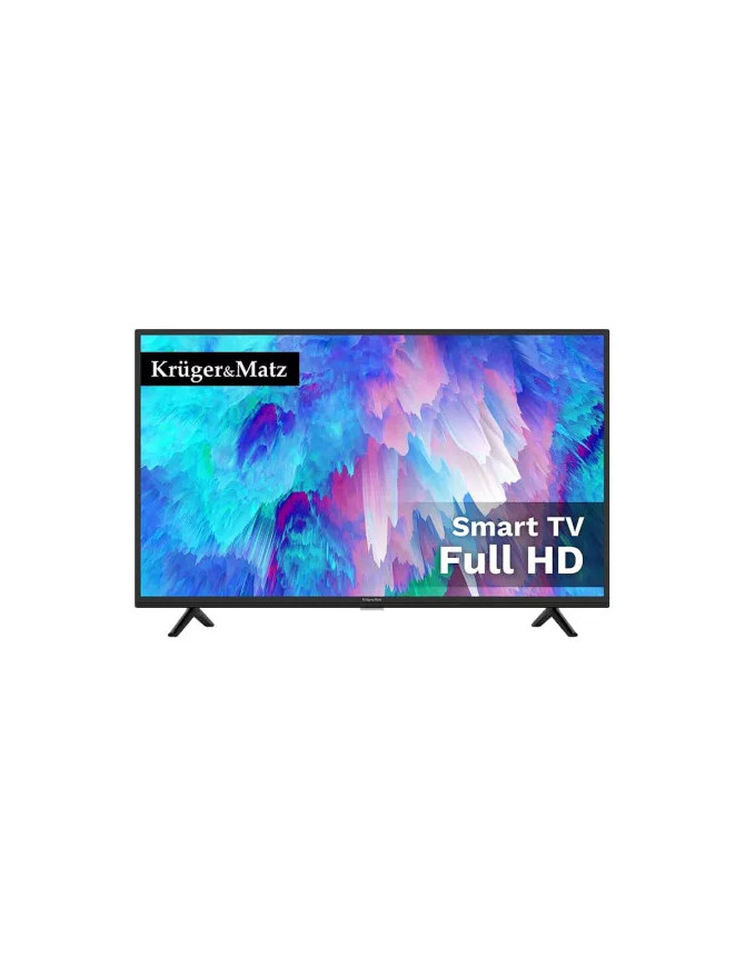 Televizor LED Smart KRUGER & MATZ KM0240FHD-S6, Full HD, 102 cm, Negru