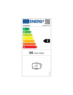 Televizor LED Smart KRUGER & MATZ KM0240FHD-S6, Full HD, 102 cm, Negru