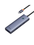 Hub USB Baseus B0005280A813-03, 4x USB 3.0, Space Grey