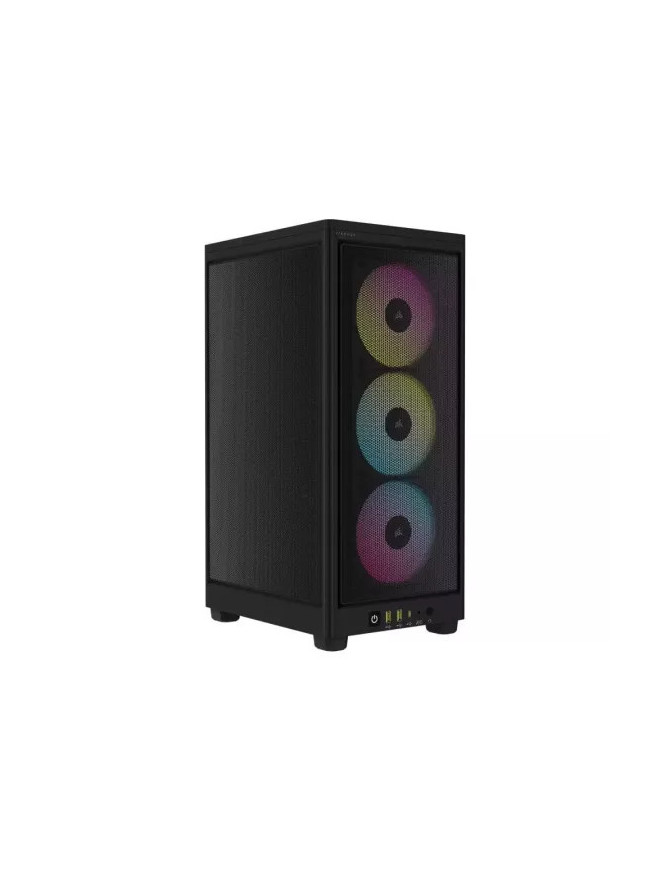 Carcasa PC CORSAIR 2000D Airflow, Fara sursa, RGB, Black