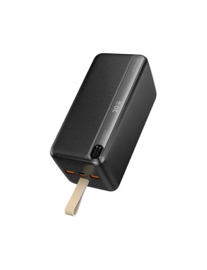 PowerBank KRUGER & MATZ KM0908, Power Delivery 3.0, 40000 mAh, 20 W, 2 x USB A, 1 x USB Type-C, 1 x MicroUSB, Black