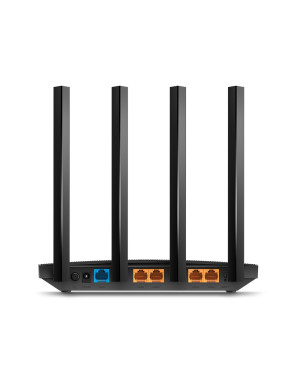TP-Link Archer C6 router wireless Fast Ethernet Bandă dublă (2.4 GHz/ 5 GHz) Alb
