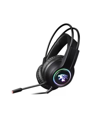 Căști Gaming VARR Hi-Fi VH8030 cu Microfon și Iluminare LED RGB - Sunet Clar, Design Confortabil
