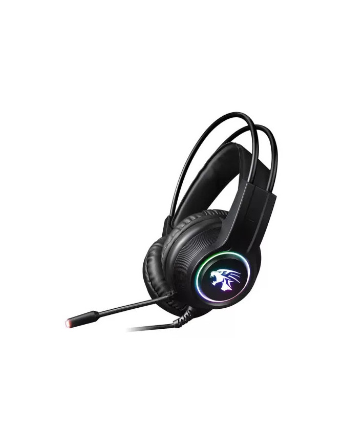 Căști Gaming VARR Hi-Fi VH8030 cu Microfon și Iluminare LED RGB - Sunet Clar, Design Confortabil