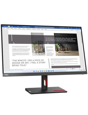 Monitor LENOVO ThinkVision S27i-30, 27 inch IPS, Full HD, 4 ms, 300 cd/m², Storm Grey