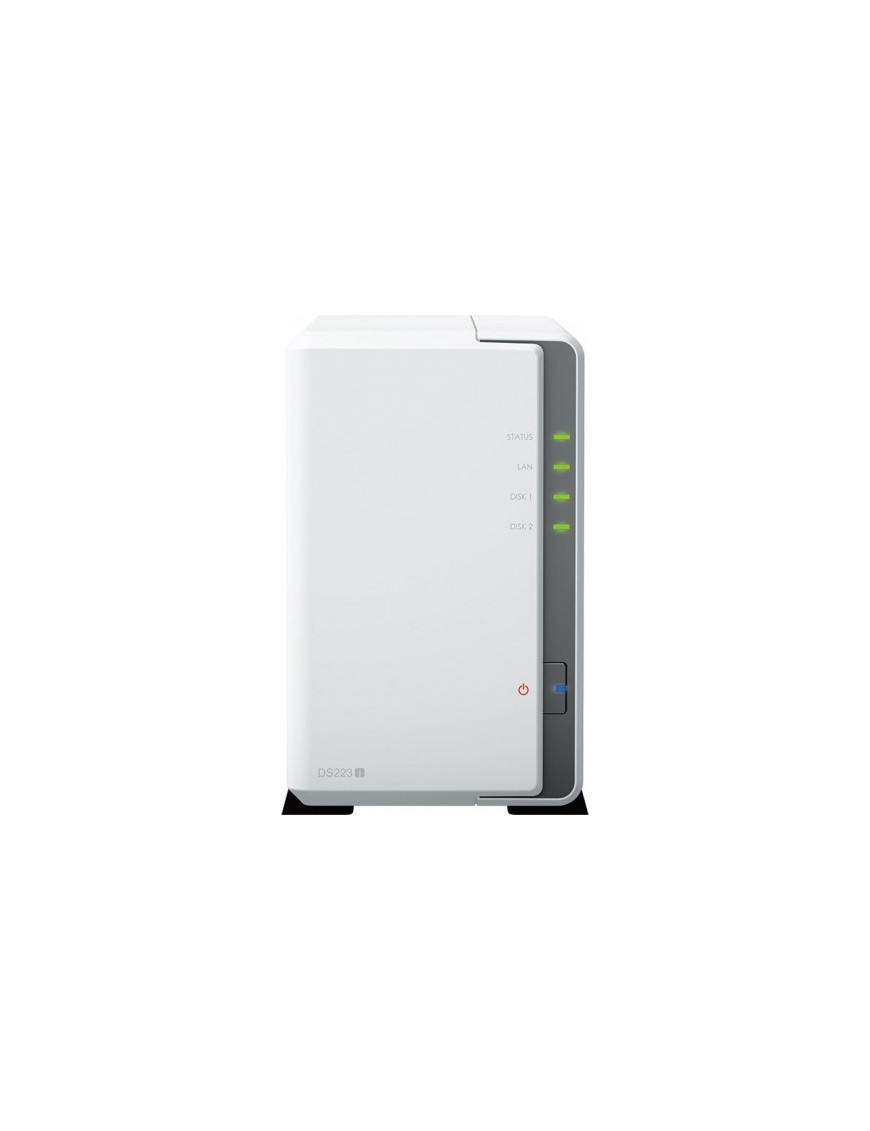 NAS SYNOLOGY DiskStation DS223J, Realtek RTD1619B, 1GB RAM, 2 Unitati de stocare suportate, Gray