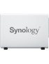 NAS SYNOLOGY DiskStation DS223J, Realtek RTD1619B, 1GB RAM, 2 Unitati de stocare suportate, Gray