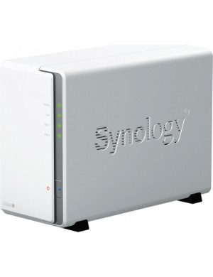 NAS SYNOLOGY DiskStation DS223J, Realtek RTD1619B, 1GB RAM, 2 Unitati de stocare suportate, Gray